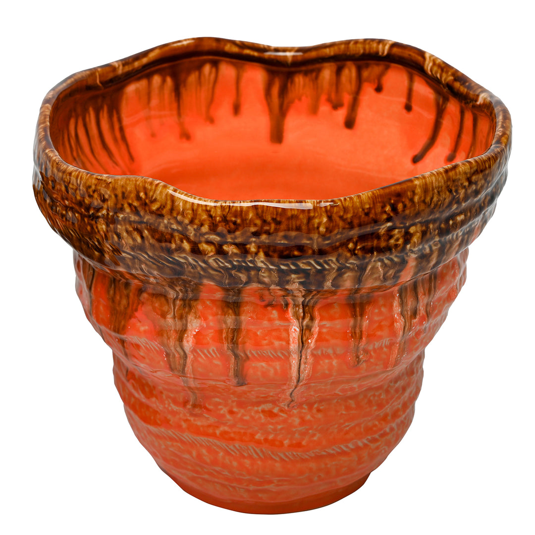 Ibiza Reactive Glaze Planter