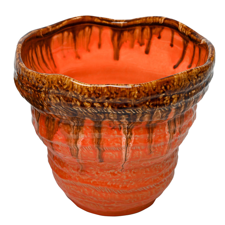 Ibiza Reactive Glaze Planter