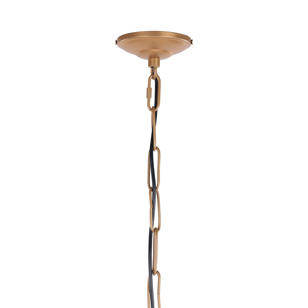 Mira Teardrop Wire Pendant Light - Gold
