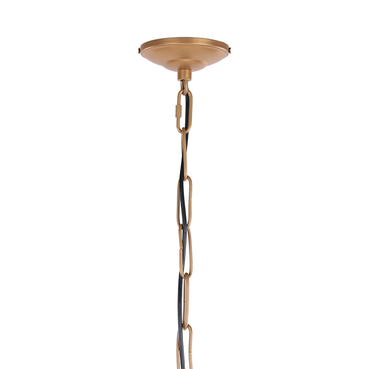 Mira Teardrop Wire Pendant Light - Gold