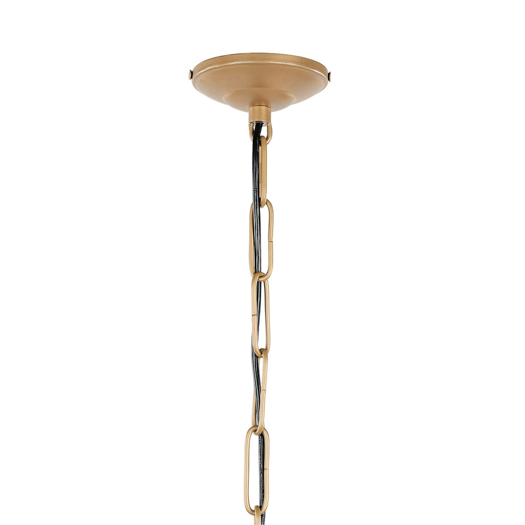 Mira Globe Wire Pendant Light - Gold
