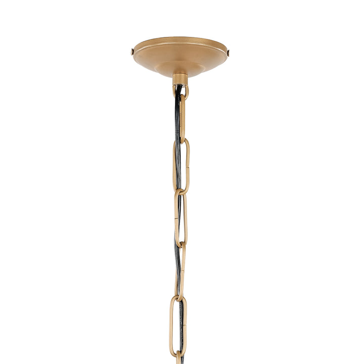 Mira Globe Wire Pendant Light - Gold