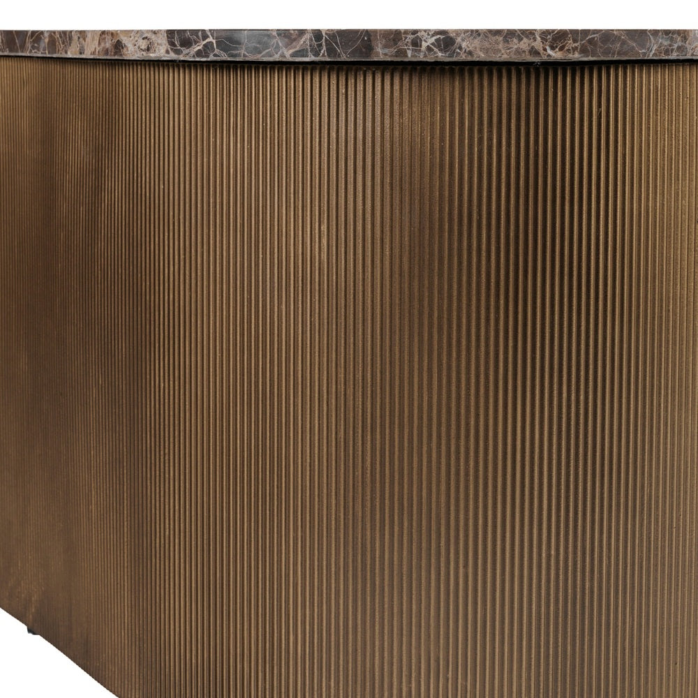 Cloud Marble & Glass Set of 2 Coffee Tables