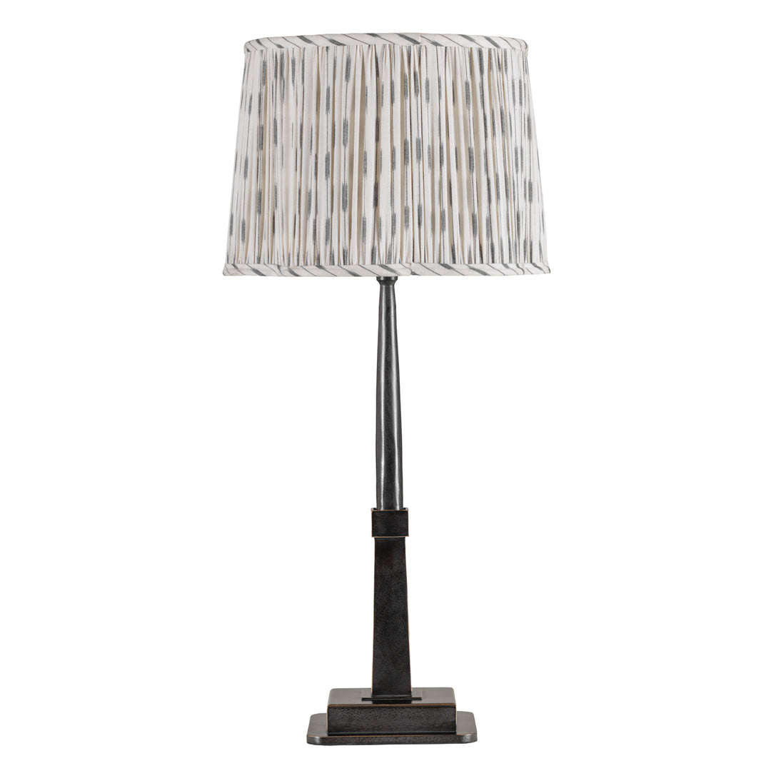 Tapsley Pleated Ikat Table Lamp