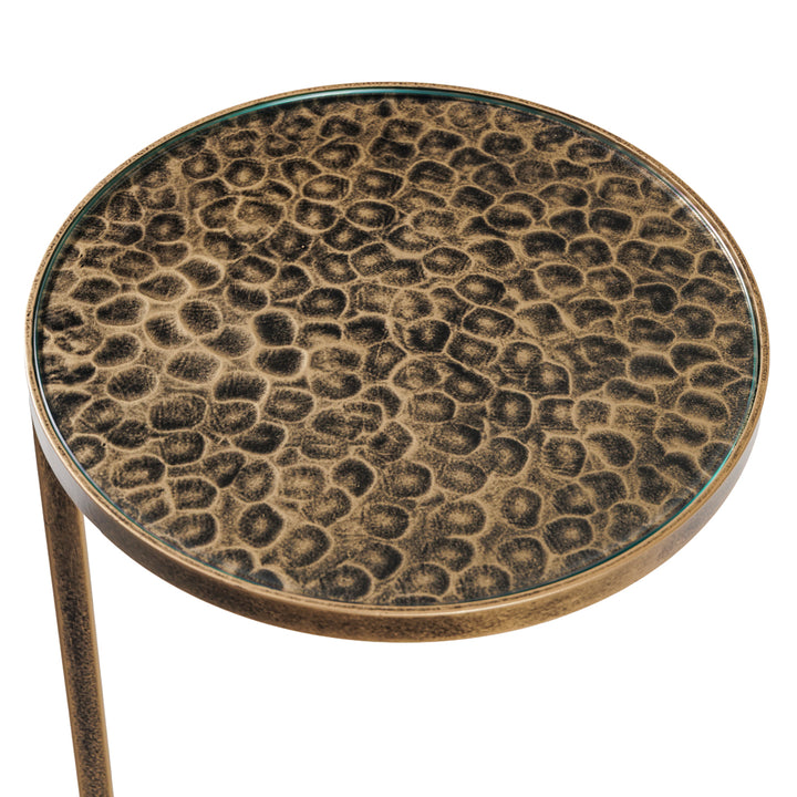 Iota Glass Accent Table
