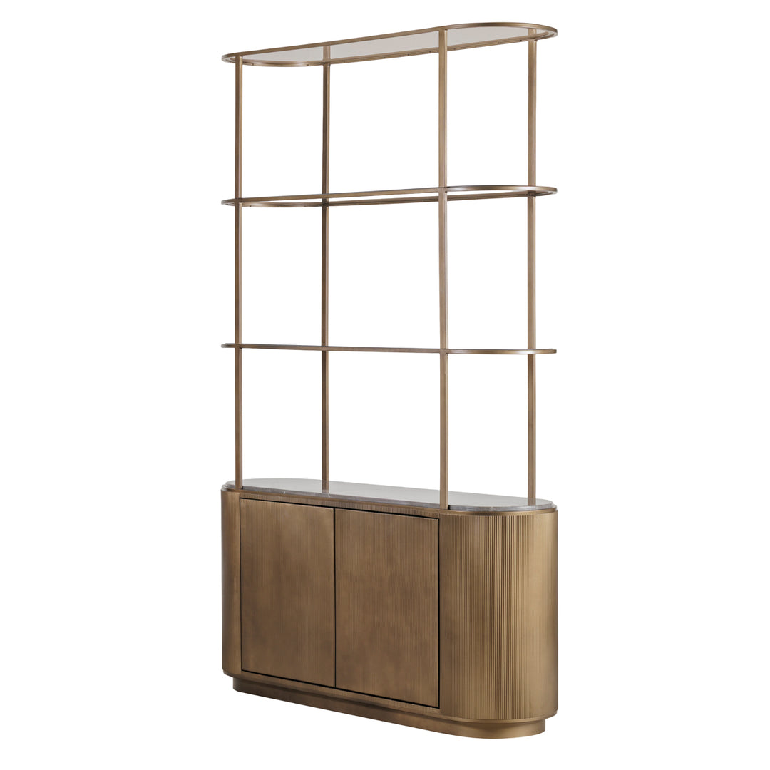 Belvedere Shelving Unit - Royal Gold