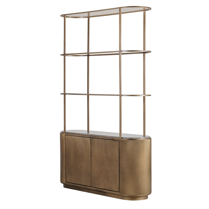 Belvedere Shelving Unit - Royal Gold