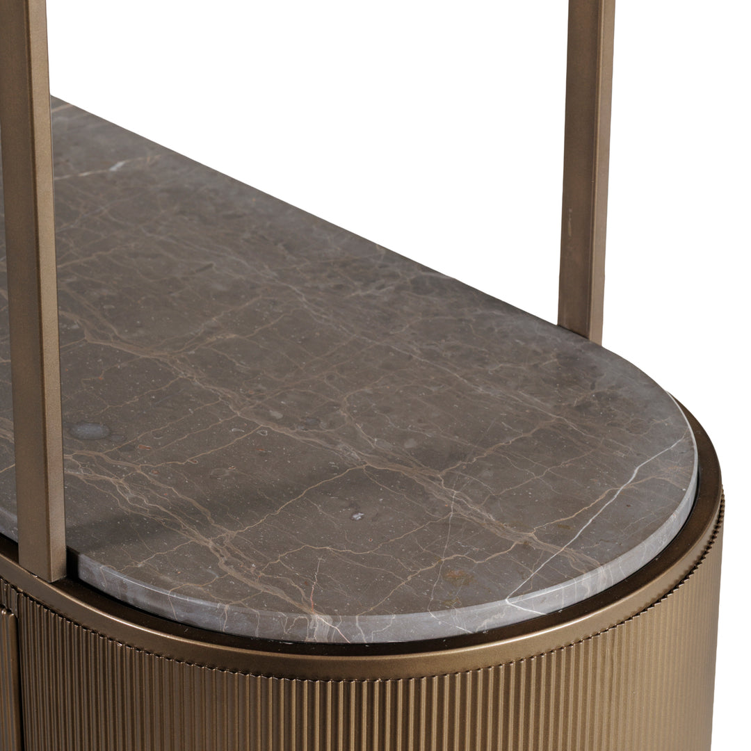 Belvedere Shelving Unit - Royal Gold