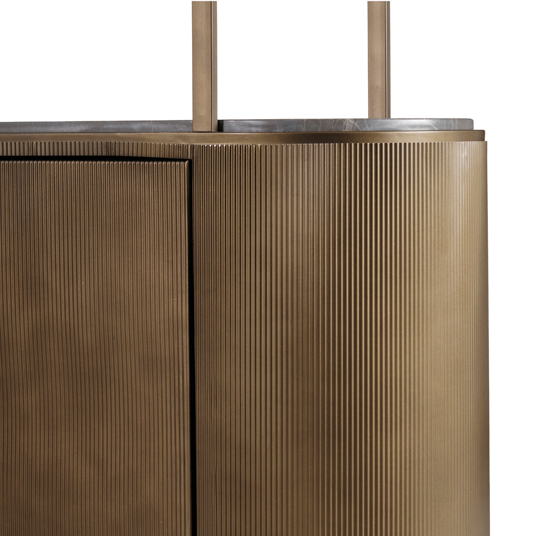 Belvedere Shelving Unit - Royal Gold