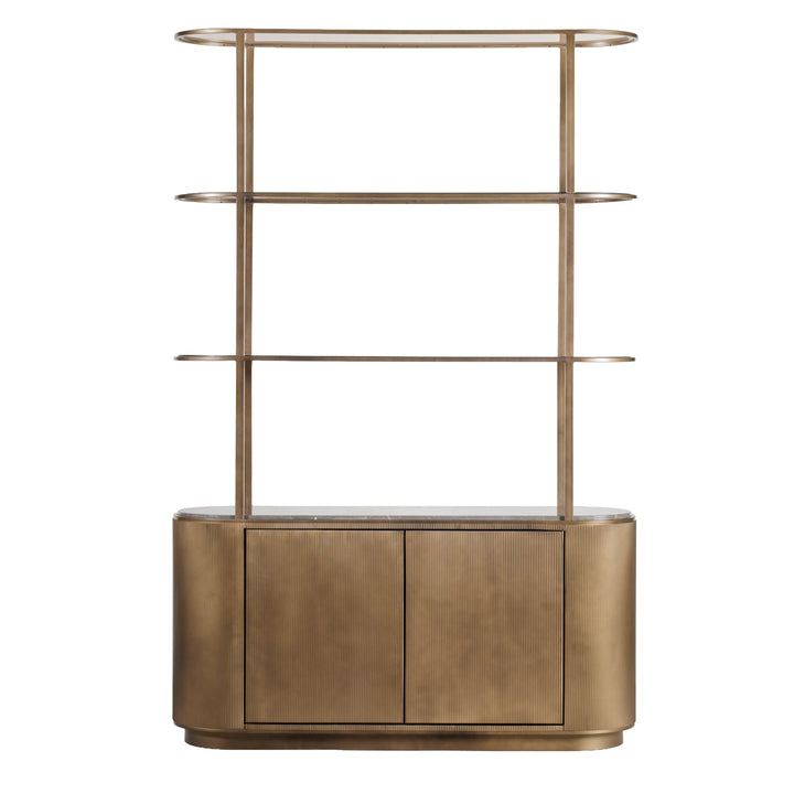 Belvedere Shelving Unit - Royal Gold