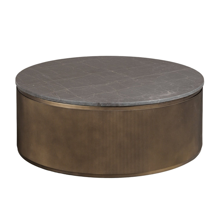 Belvedere Set of 2 Nesting Coffee Tables - Royal Gold