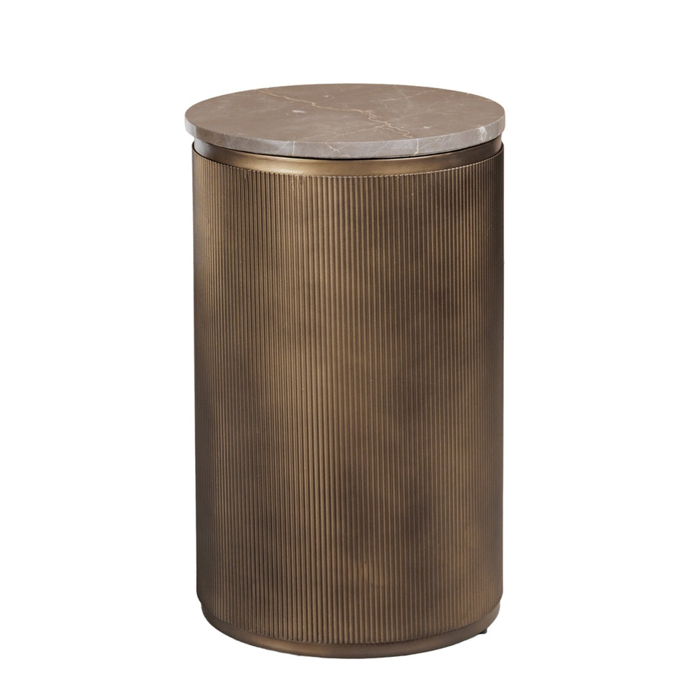 Belvedere Set of 2 Nesting Side Tables - Royal Gold