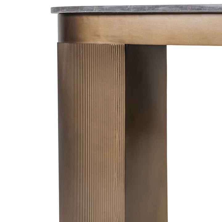 Belvedere Study Desk - Royal Gold