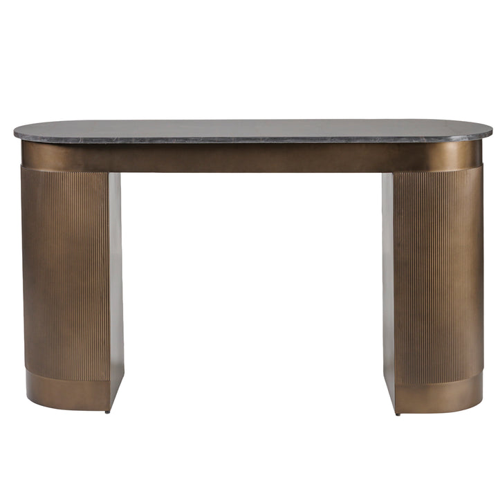 Belvedere Study Desk - Royal Gold