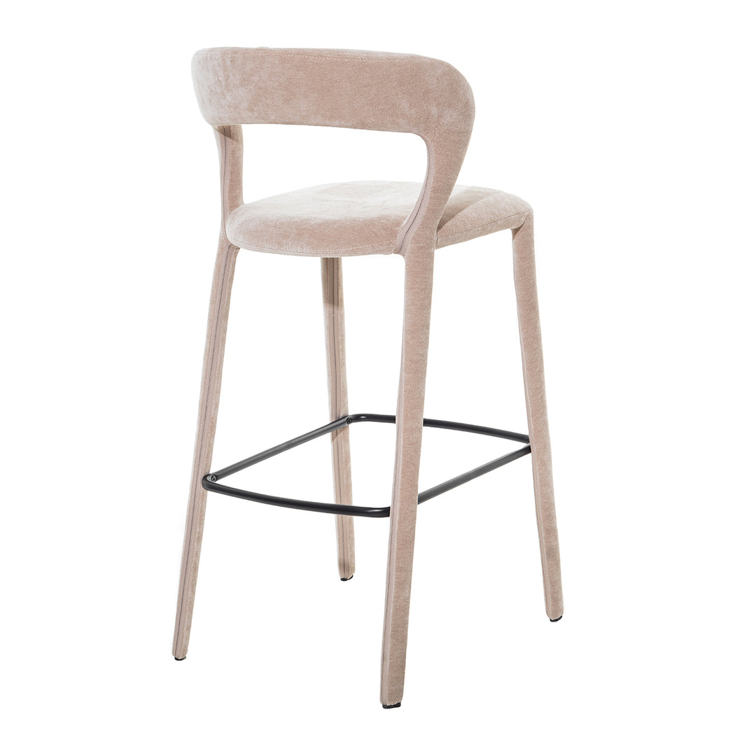 Cruise Upholstered Bar Stool - Taupe