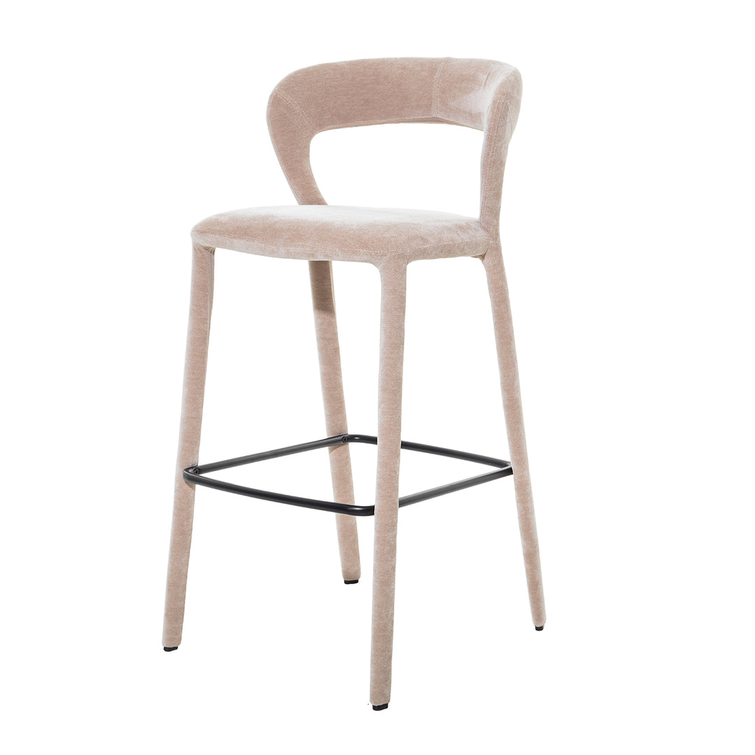 Cruise Upholstered Bar Stool - Taupe
