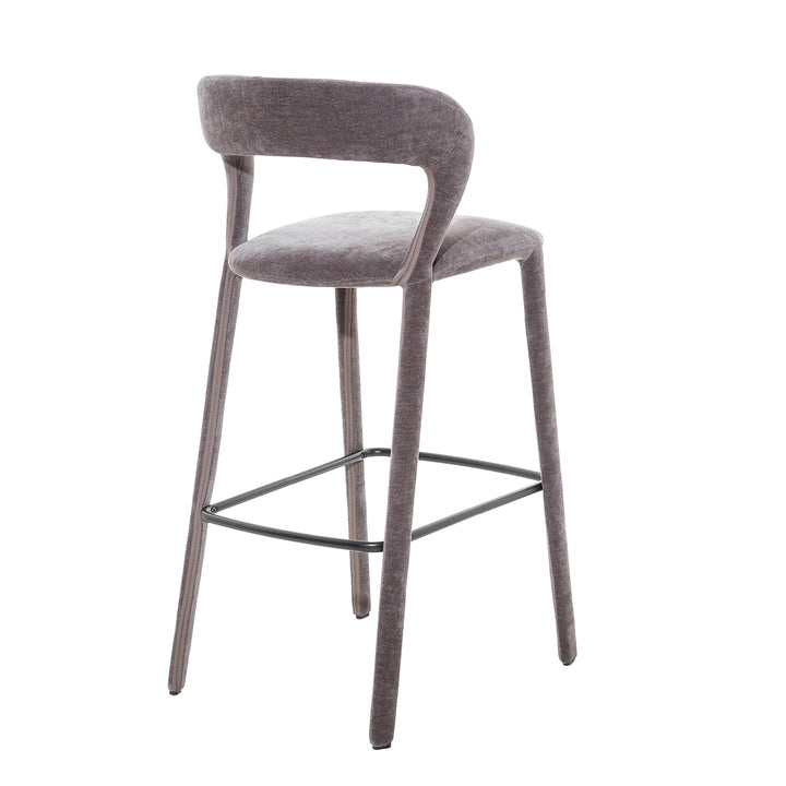 Cruise Upholstered Bar Stool - Grey