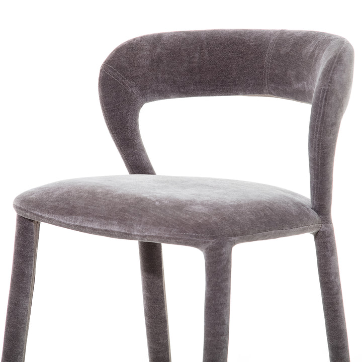 Cruise Upholstered Bar Stool - Grey