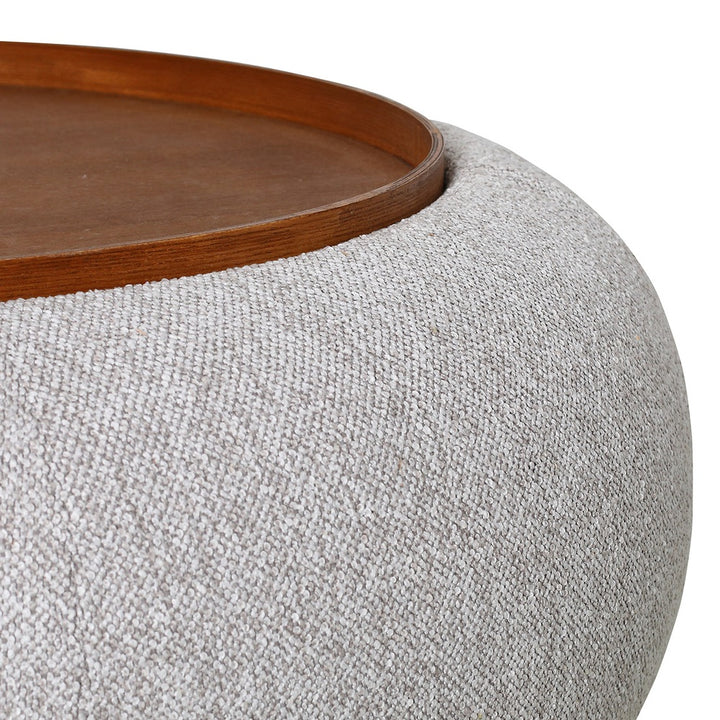 Gensen Large Ottoman Coffee Table - Oatmeal