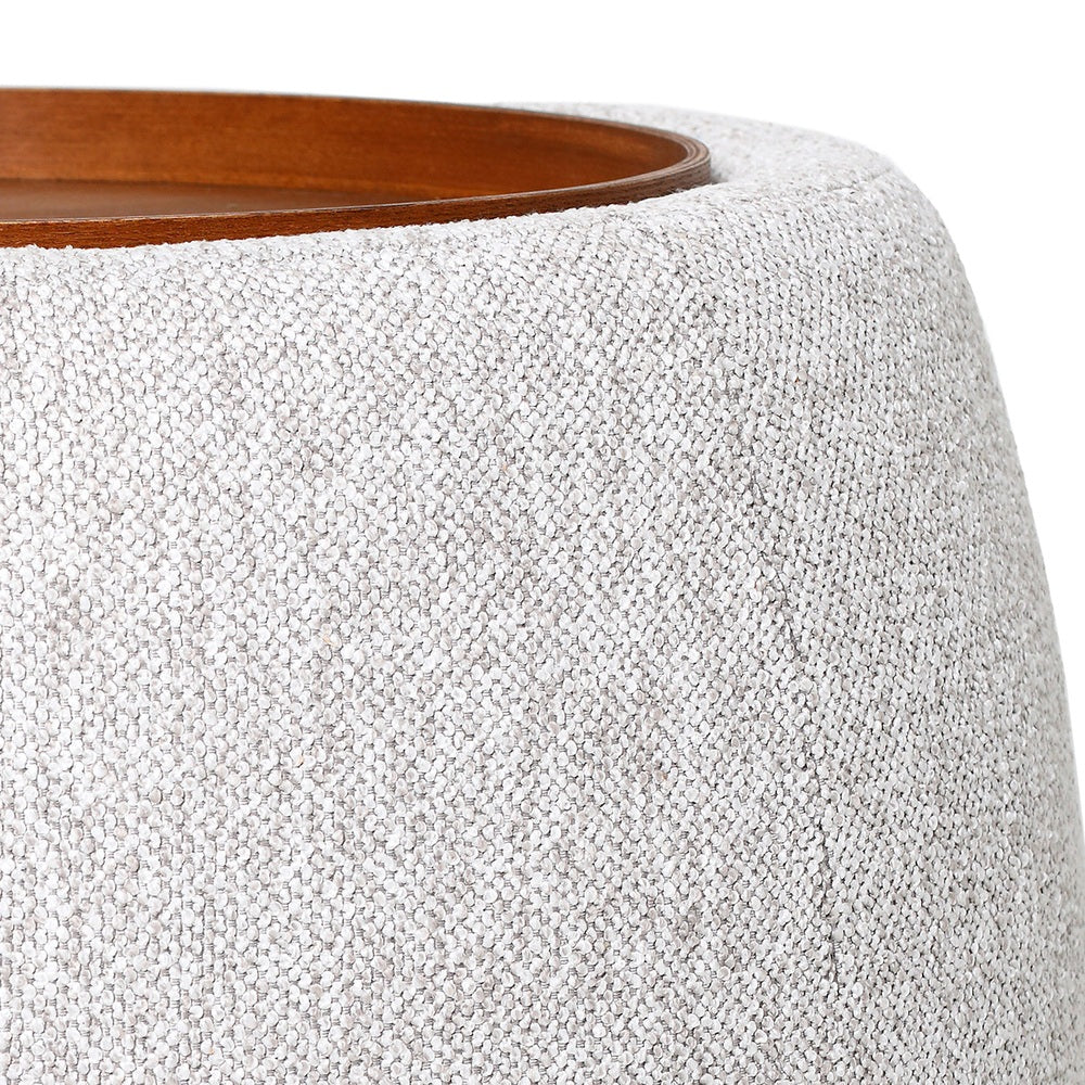 Gensen Small Ottoman Coffee Table - Oatmeal