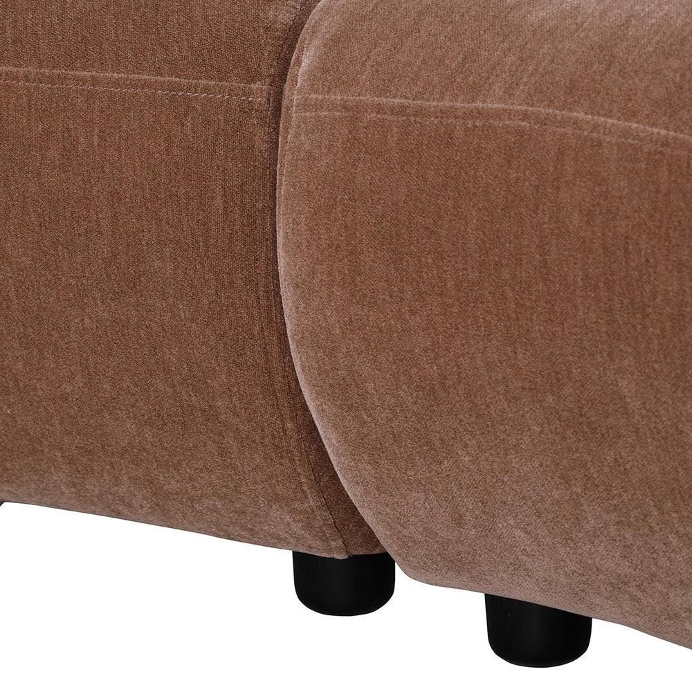 Eden Modular Sofa - Mocha Velvet