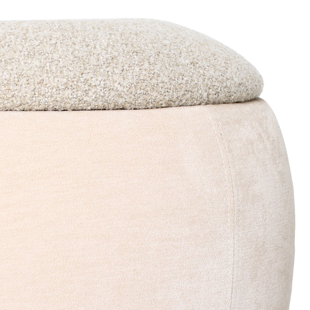 Clemance Storage Stool - Mushroom