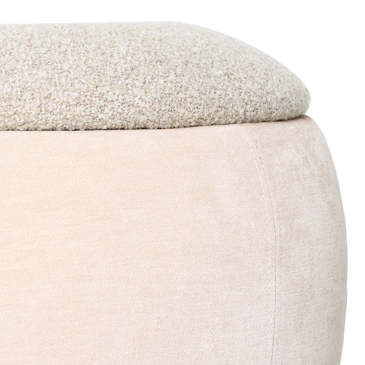 Clemance Storage Stool - Mushroom