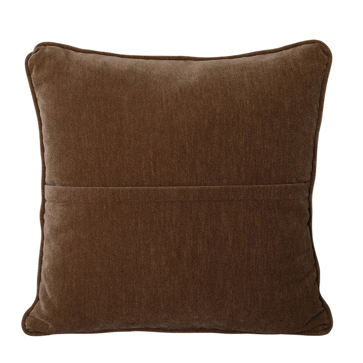 Eden Cushion 47x47cm - Mocha Velvet