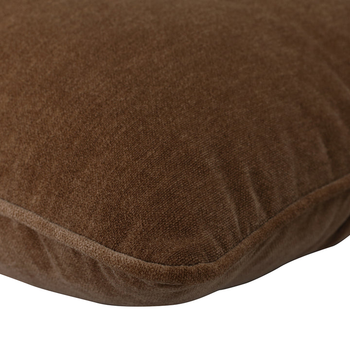 Eden Cushion 47x47cm - Mocha Velvet