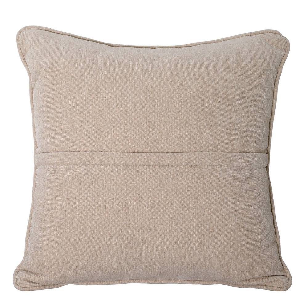 Eden Cushion 47x47cm - Warm Stone Velvet