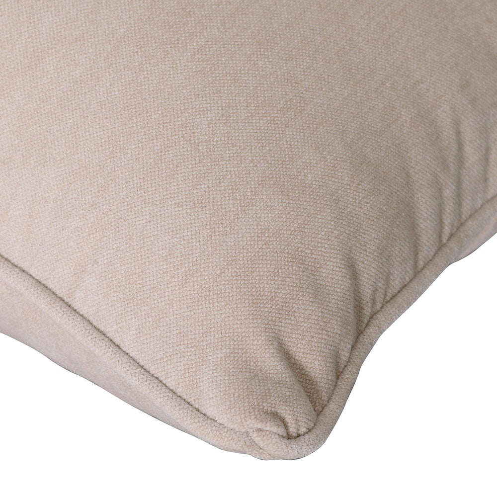 Eden Cushion 47x47cm - Warm Stone Velvet