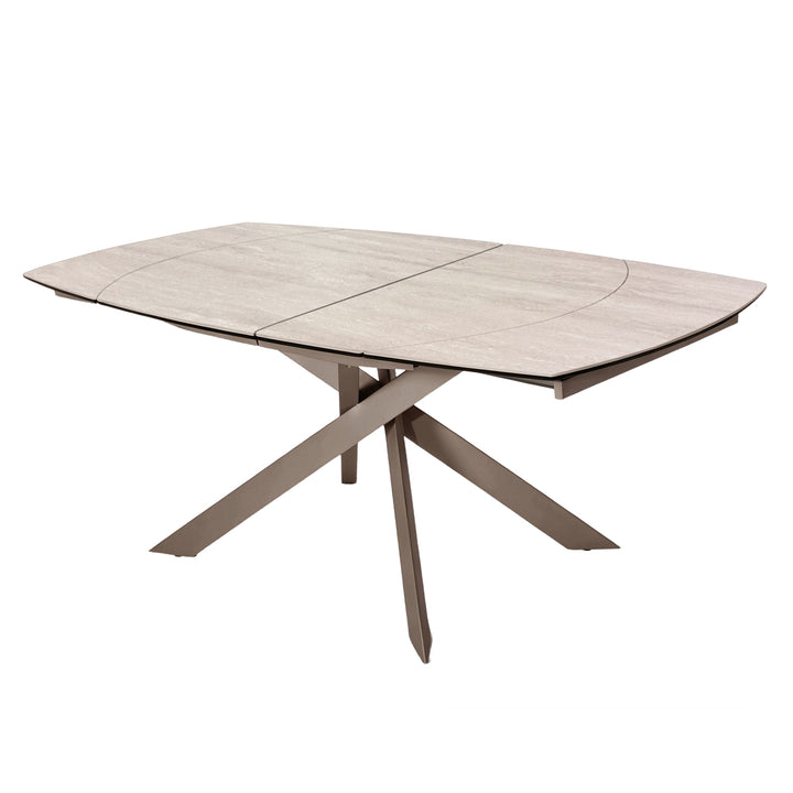 Themsby Extendable Dining Table - Warm Stone