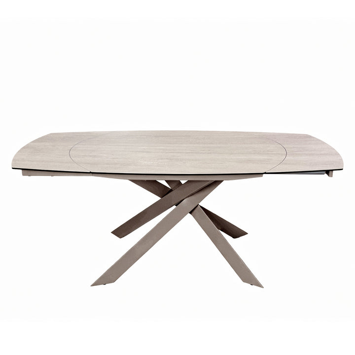 Themsby Extendable Dining Table - Warm Stone