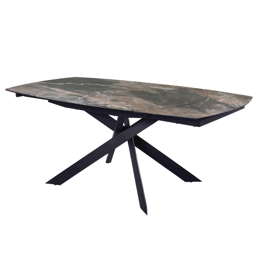 Themsby Extendable Dining Table - Smoked Stone