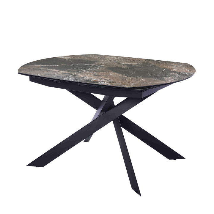 Themsby Extendable Dining Table - Smoked Stone