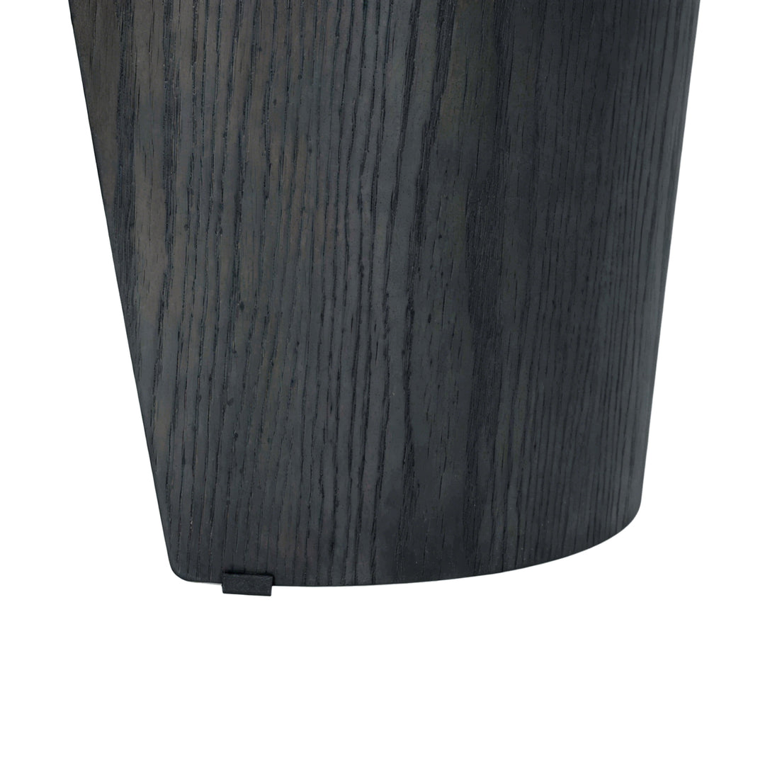 Branwick Extendable Dining Table - Deep Charcoal