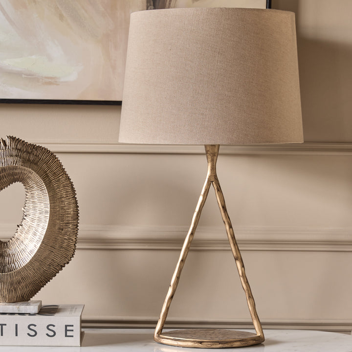 Nethercourt Hammered Iron Table Lamp