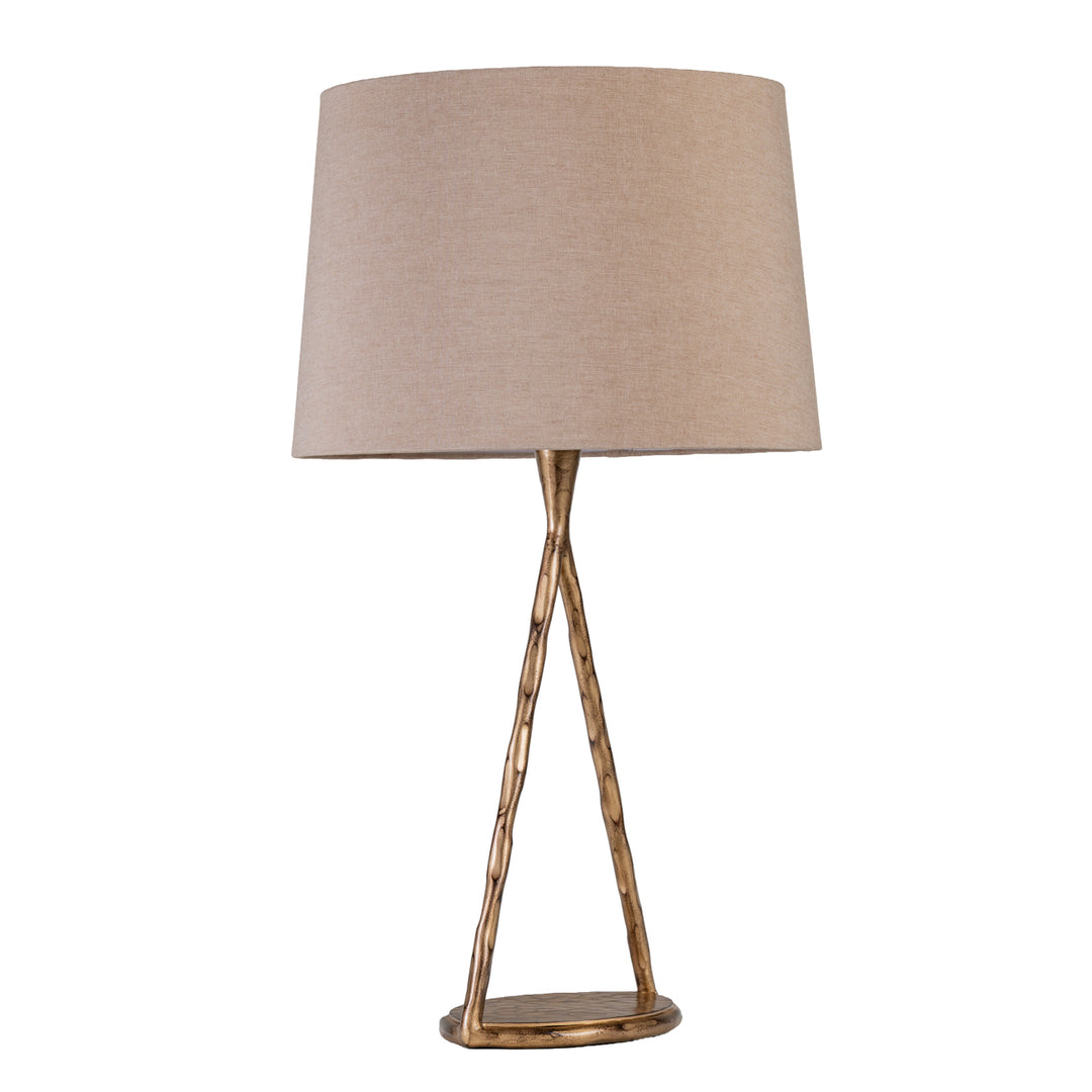 Nethercourt Hammered Iron Table Lamp