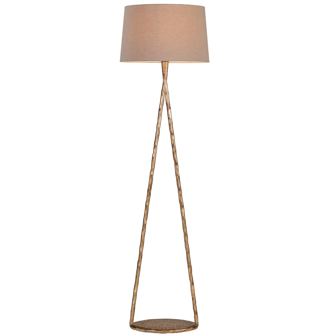 Nethercourt Hammered Iron Floor Lamp