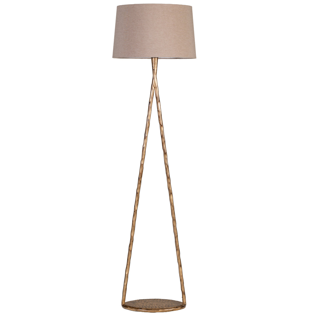 Nethercourt Hammered Iron Floor Lamp