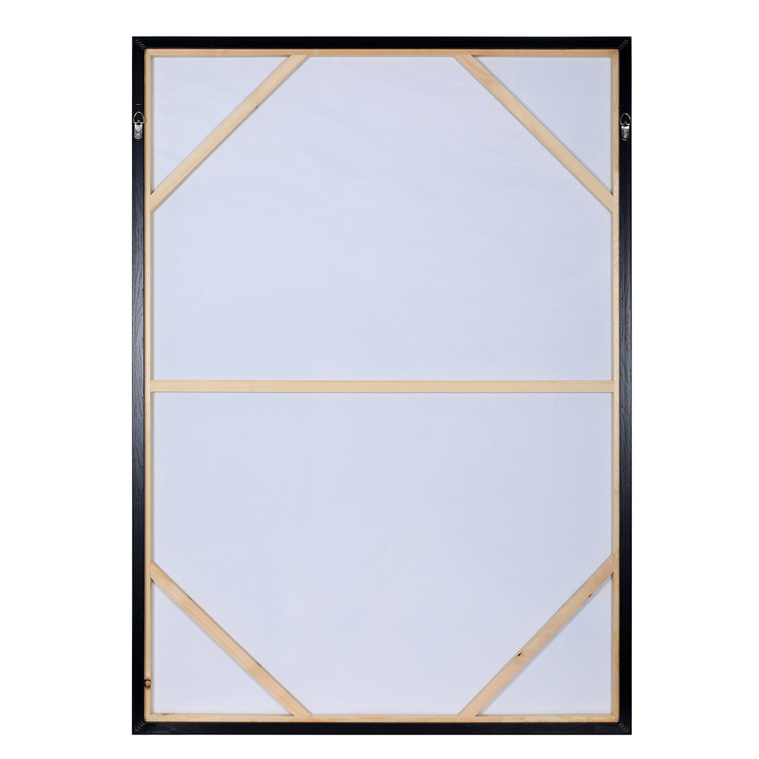 Veiled Expression Hand Embellished Framed Canvas Wall Art