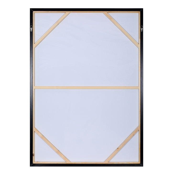 Veiled Expression Hand Embellished Framed Canvas Wall Art