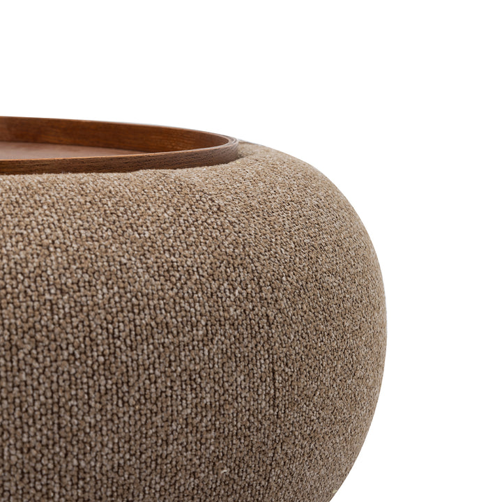 Gensen Large Ottoman - Coffee