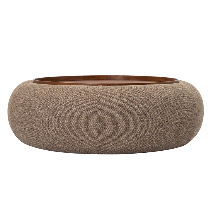 Gensen Large Ottoman - Coffee