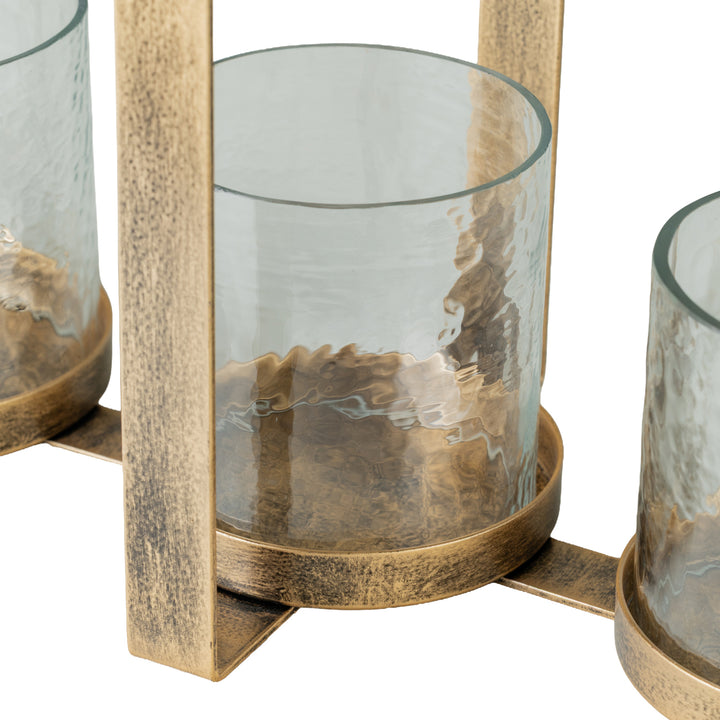 Bow 3 Light Glass Hurricane