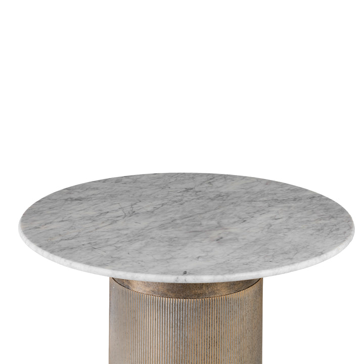 Belvedere Aged Gold Bistro Table