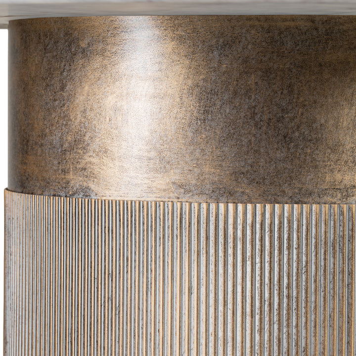 Belvedere Aged Gold Bistro Table