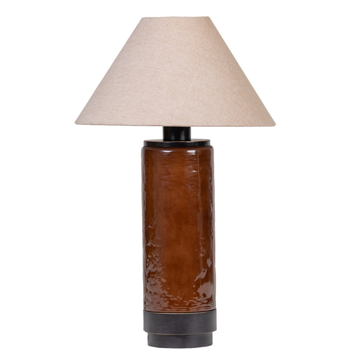 Duthie Table Lamp - Coffee Brown