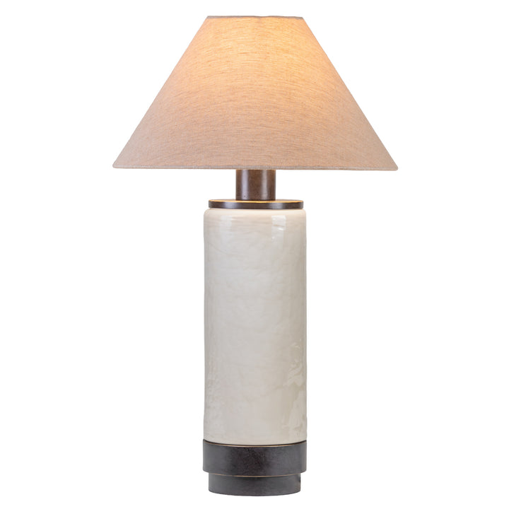Duthie Table Lamp - Chalk White