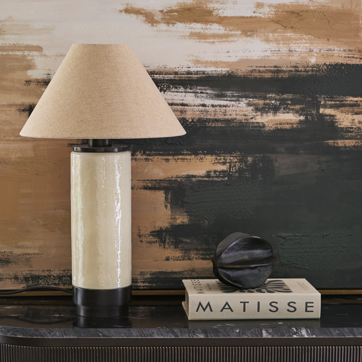 Duthie Table Lamp - Chalk White